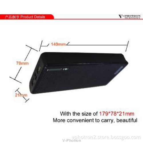 2013 new 15600 mah high capacity portable power bank